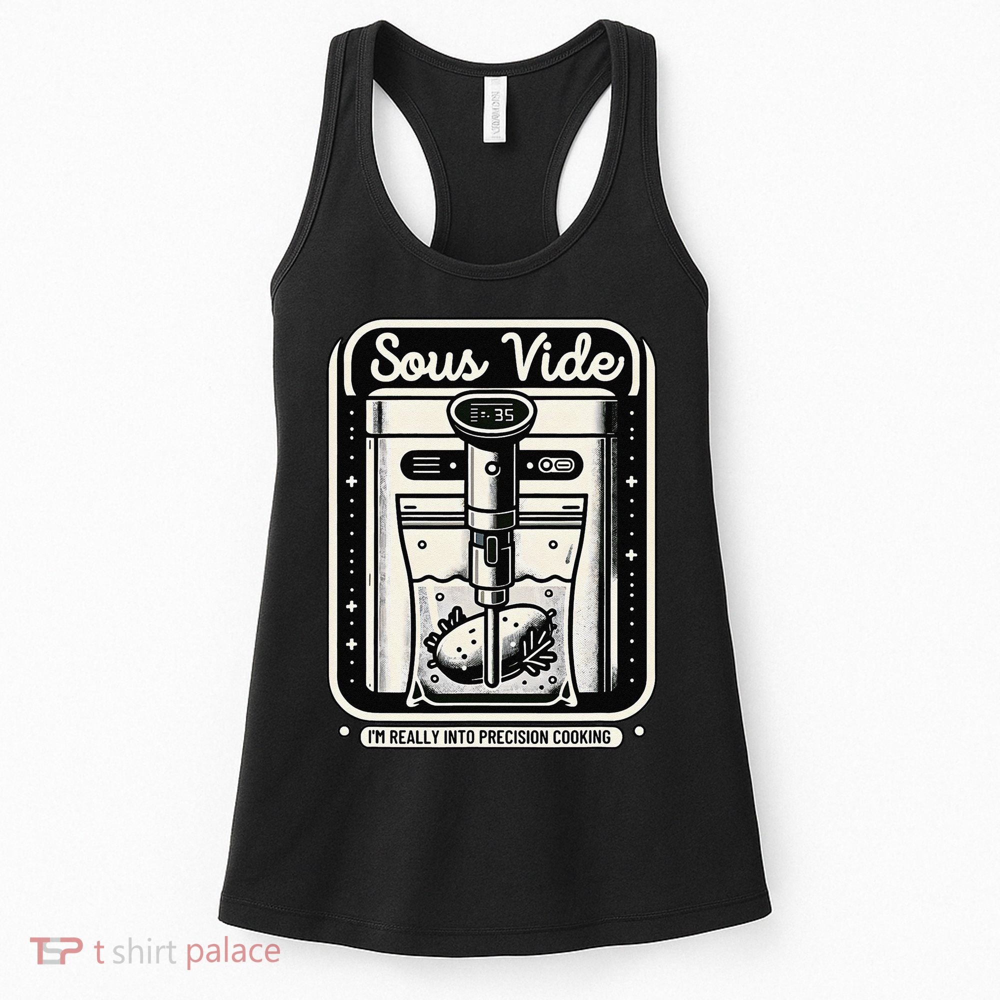 Sous Vide IM Really Into Precision Cooking Molecular Gastro Women's Tank Top