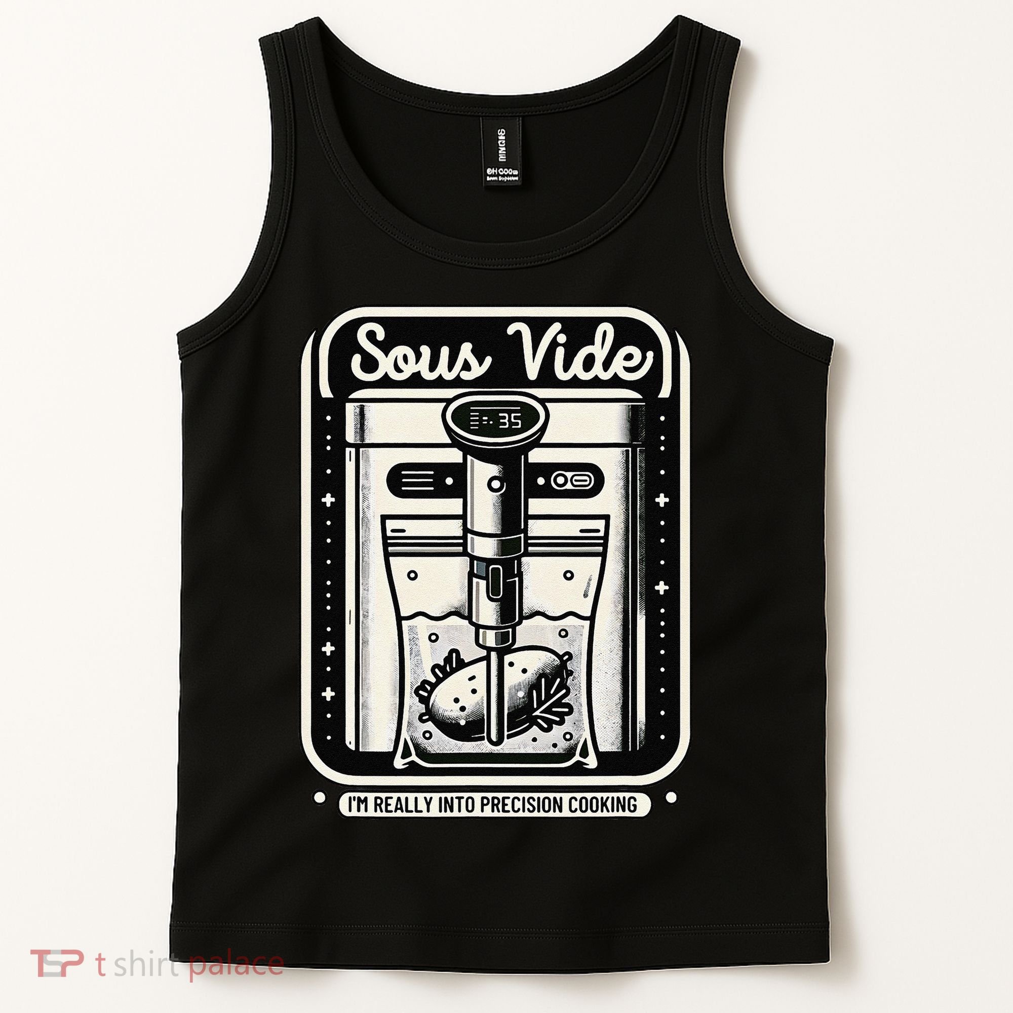 Sous Vide IM Really Into Precision Cooking Molecular Gastro Tank Top