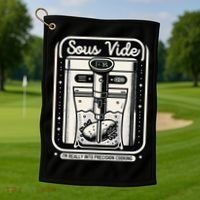 Sous Vide IM Really Into Precision Cooking Molecular Gastro Golf Towel thumb 1