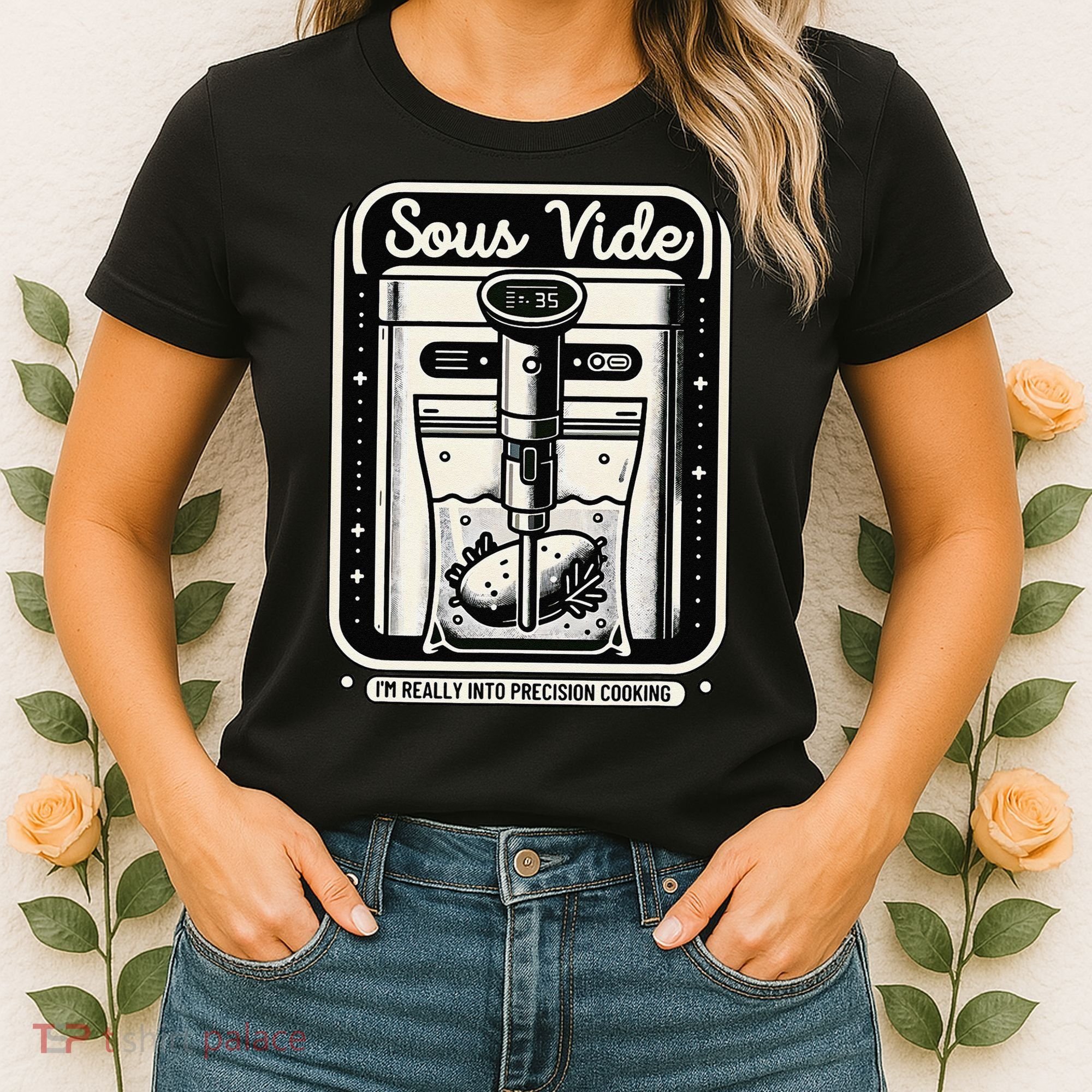 Sous Vide IM Really Into Precision Cooking Molecular Gastro Women's T-Shirt