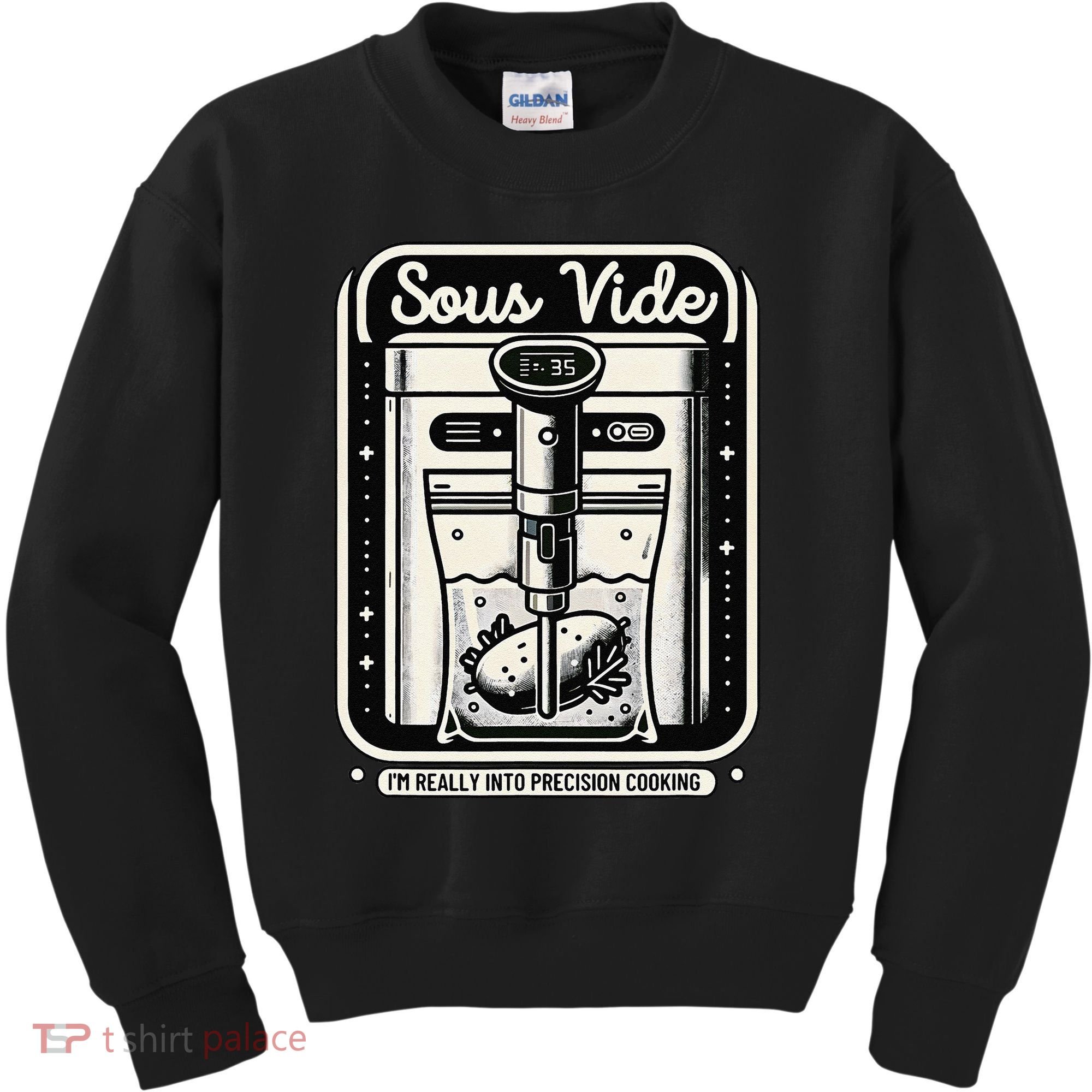 Sous Vide IM Really Into Precision Cooking Molecular Gastro Kids Sweatshirt