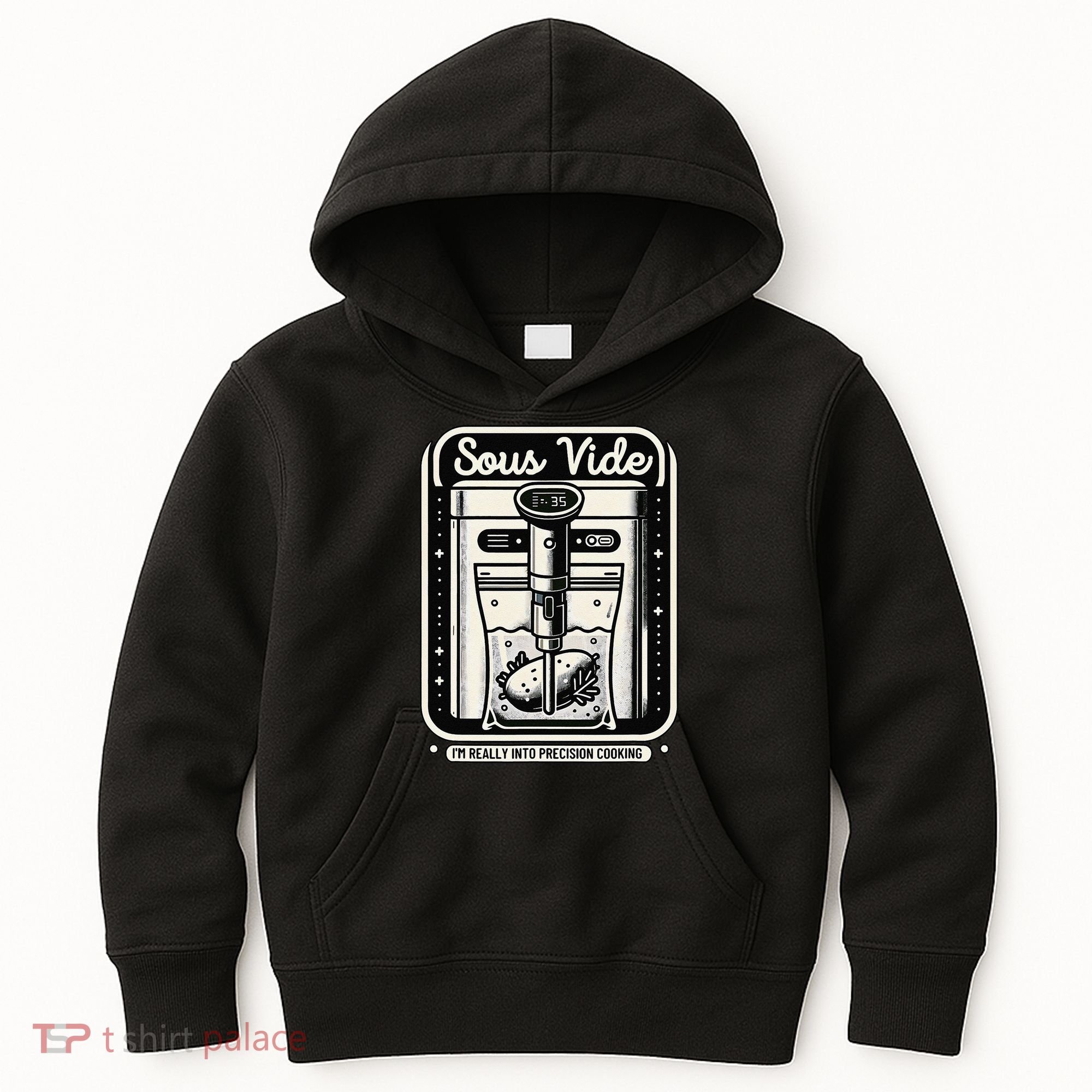 Sous Vide IM Really Into Precision Cooking Molecular Gastro Kids Hoodie