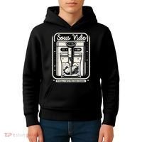 Sous Vide IM Really Into Precision Cooking Molecular Gastro Kids Hoodie thumb 4