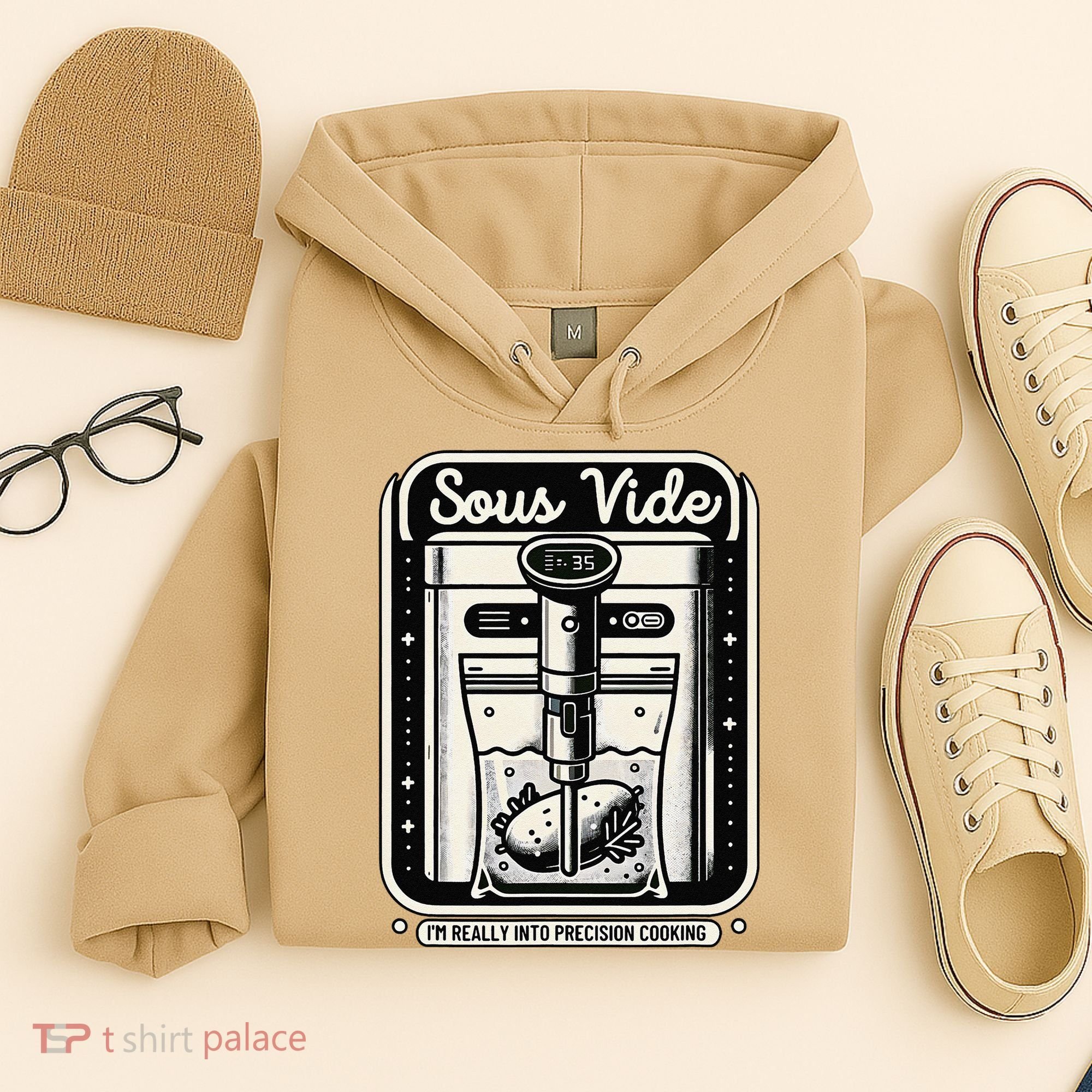 Sous Vide IM Really Into Precision Cooking Molecular Gastro Hoodie