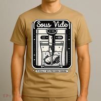 Sous Vide IM Really Into Precision Cooking Molecular Gastro T-Shirt thumb 3