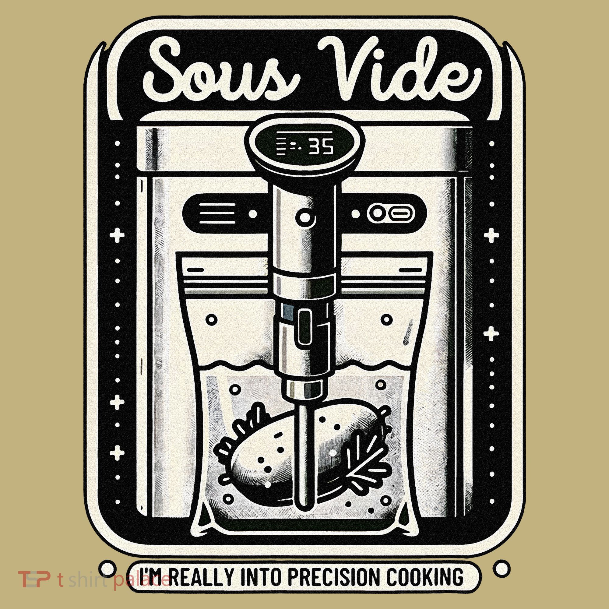 Sous Vide IM Really Into Precision Cooking Molecular Gastro T-Shirt