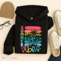 Summer Vibes Lake Days Hello Summer Hoodie thumb 4