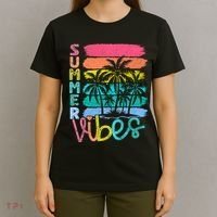Summer Vibes Lake Days Hello Summer T-Shirt thumb 4
