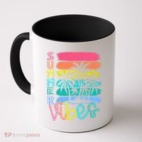 Summer Vibes Lake Days Hello Summer Coffee Mug thumb 0