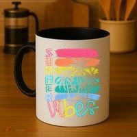 Summer Vibes Lake Days Hello Summer Coffee Mug thumb 4