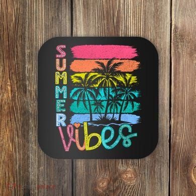 Summer Vibes Lake Days Hello Summer Coaster