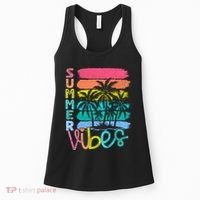 Summer Vibes Lake Days Hello Summer Women's Tank Top thumb 0