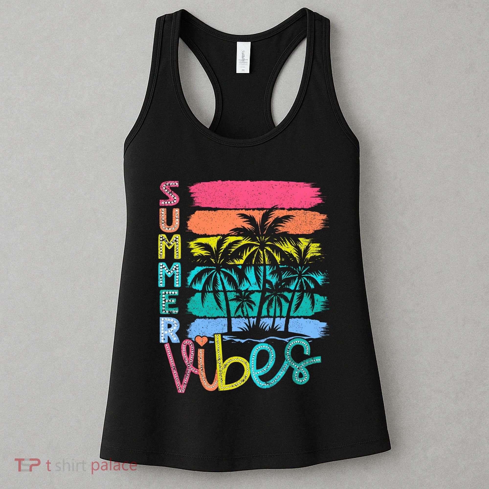 Summer Vibes Lake Days Hello Summer Women's Tank Top
