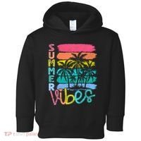 Summer Vibes Lake Days Hello Summer Toddler Hoodie thumb 0