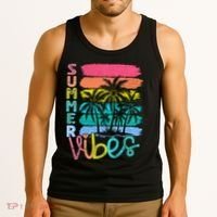 Summer Vibes Lake Days Hello Summer Tank Top thumb 3