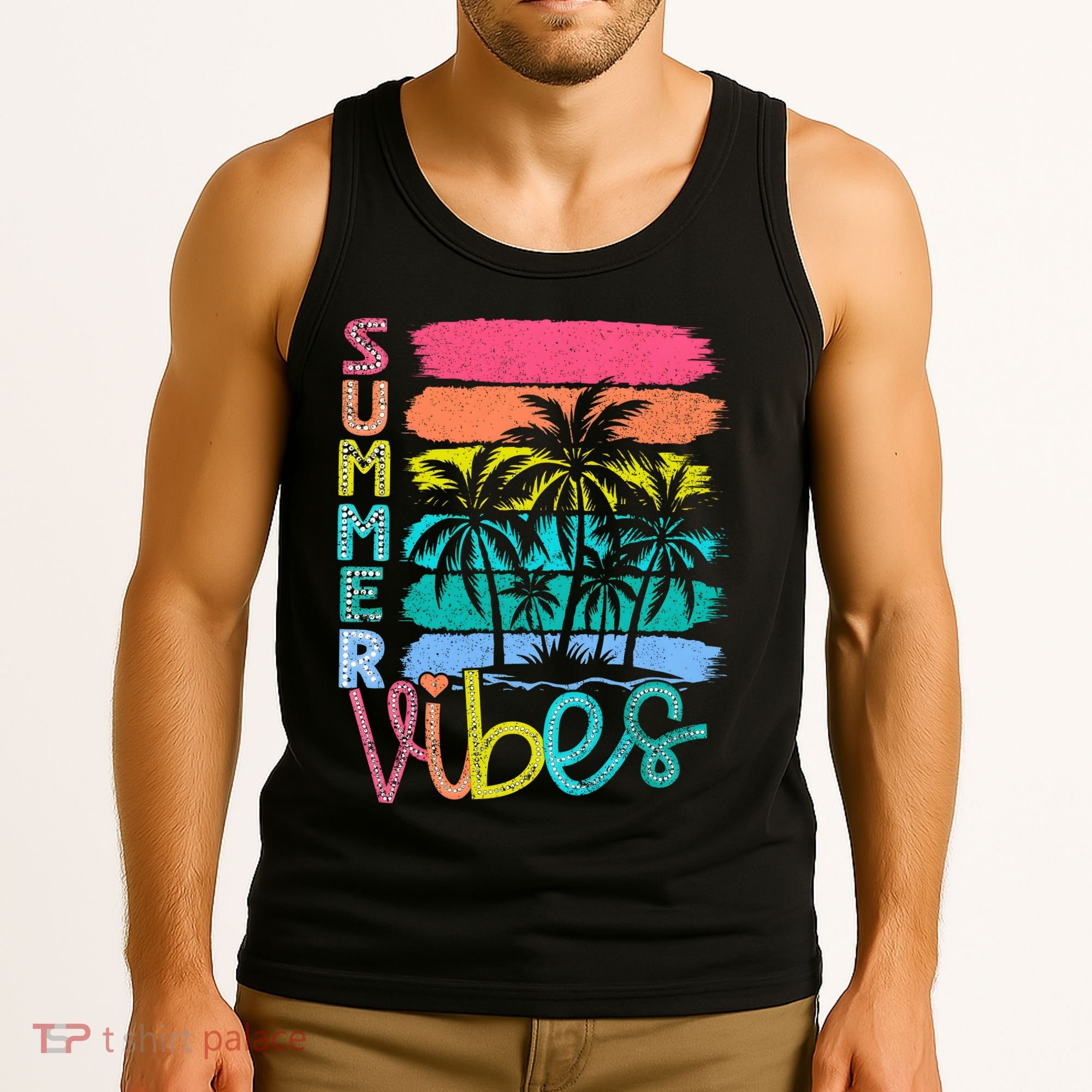 Summer Vibes Lake Days Hello Summer Tank Top