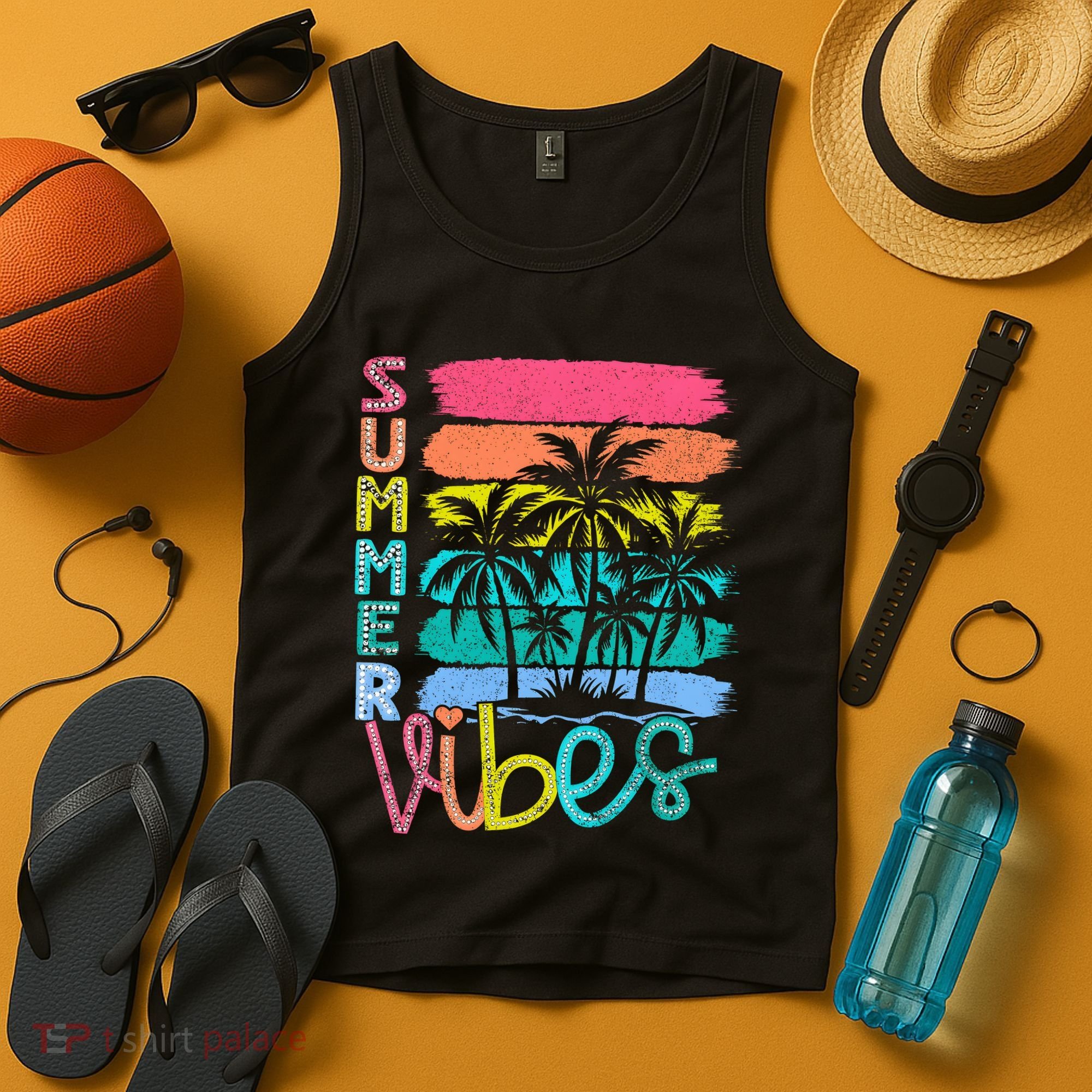 Summer Vibes Lake Days Hello Summer Tank Top
