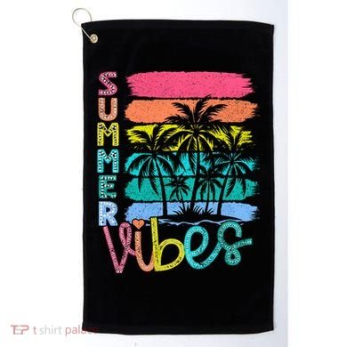 Summer Vibes Lake Days Hello Summer Golf Towel