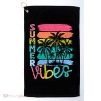 Summer Vibes Lake Days Hello Summer Golf Towel thumb 0