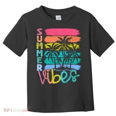 Summer Vibes Lake Days Hello Summer Toddler T-Shirt