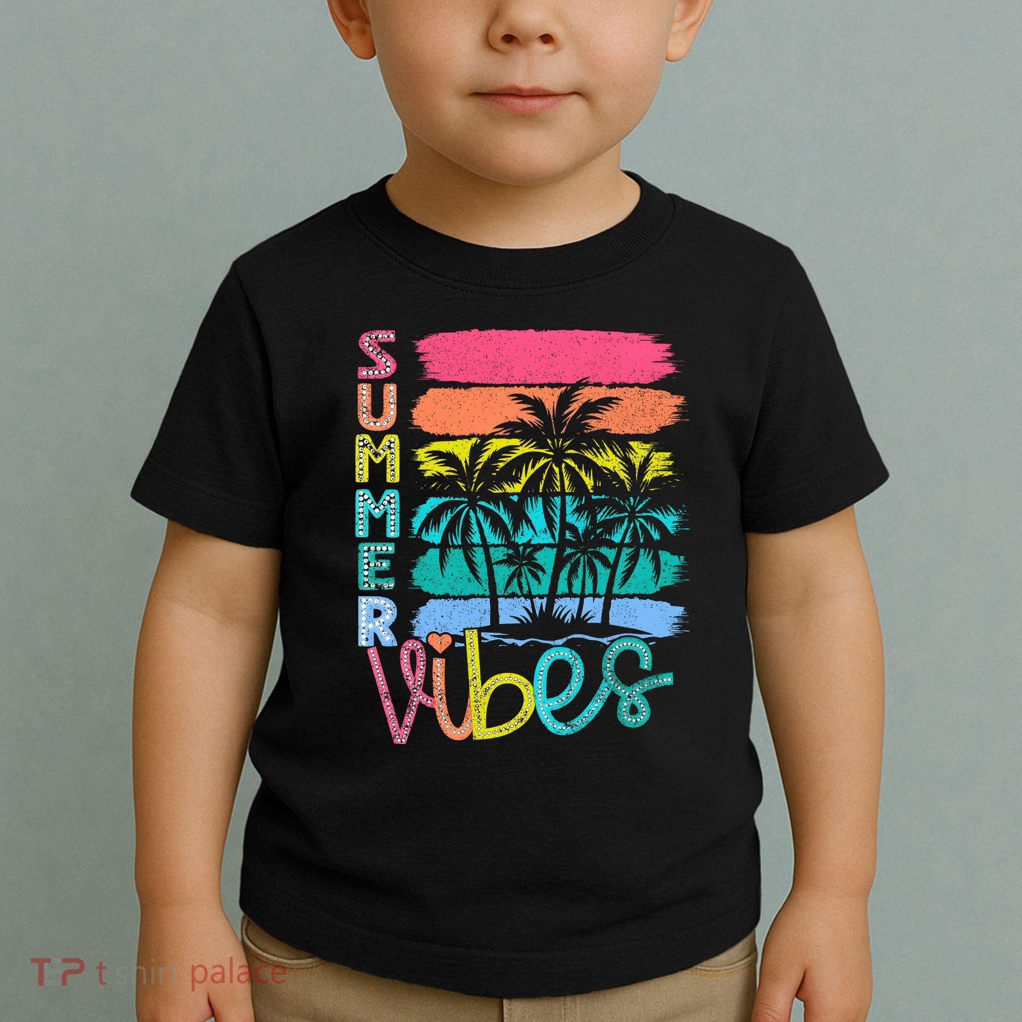 Summer Vibes Lake Days Hello Summer Toddler T-Shirt