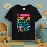 Summer Vibes Lake Days Hello Summer Toddler T-Shirt thumb 3