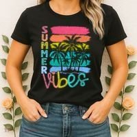 Summer Vibes Lake Days Hello Summer Women's T-Shirt thumb 2