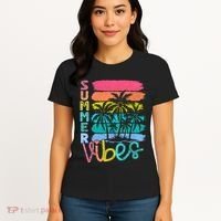 Summer Vibes Lake Days Hello Summer Women's T-Shirt thumb 4