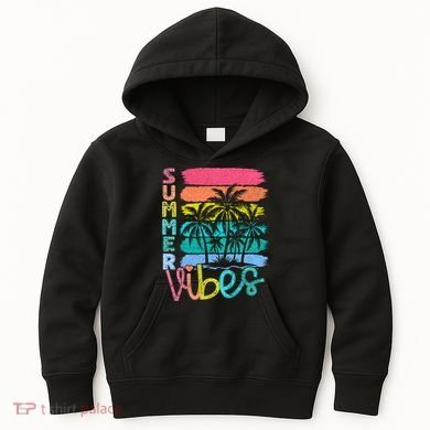 Summer Vibes Lake Days Hello Summer Kids Hoodie
