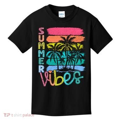 Summer Vibes Lake Days Hello Summer Kids T-Shirt