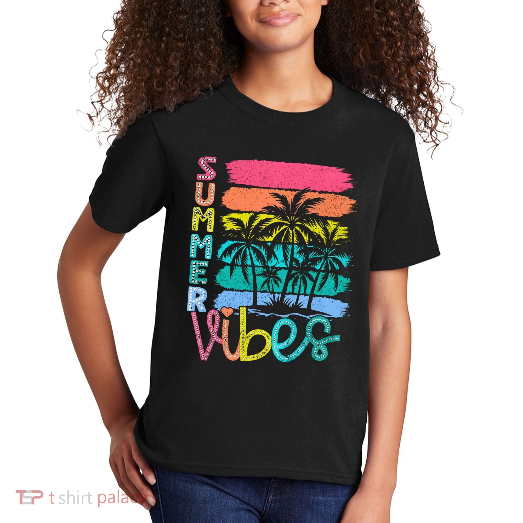 Summer Vibes Lake Days Hello Summer Kids T-Shirt