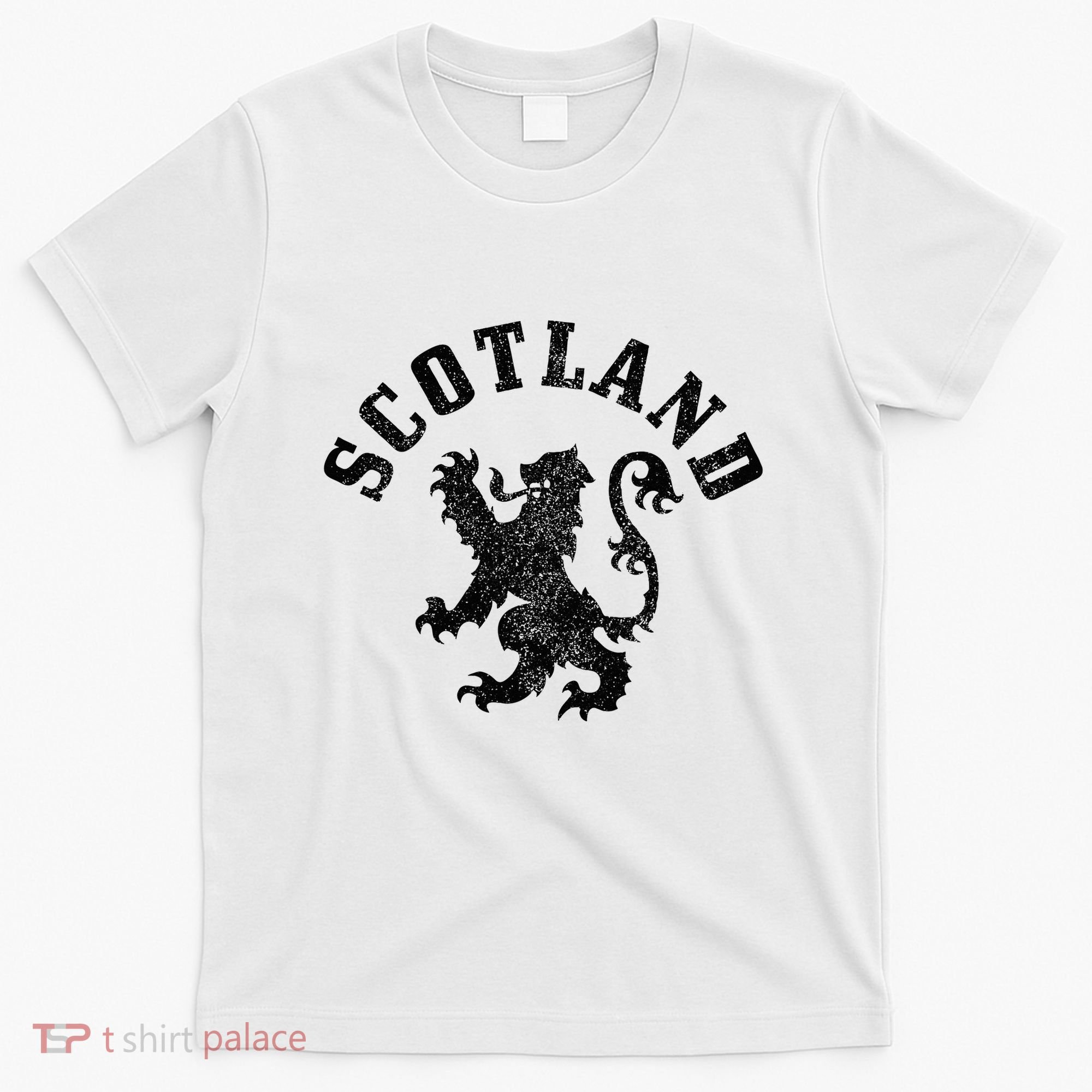 Scotland Vintage Lion Scottish Pride Gift Uk T-Shirt