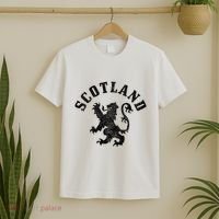 Scotland Vintage Lion Scottish Pride Gift Uk T-Shirt thumb 2