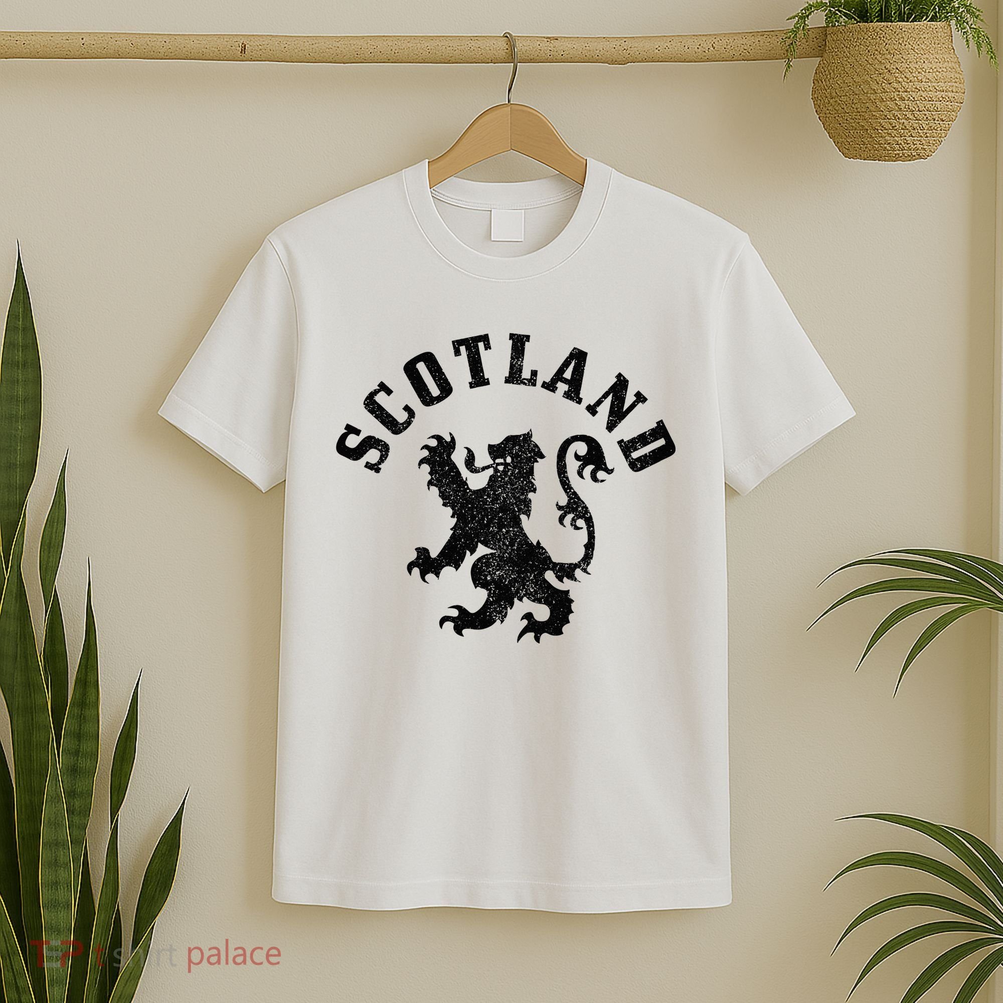 Scotland Vintage Lion Scottish Pride Gift UK T-Shirt