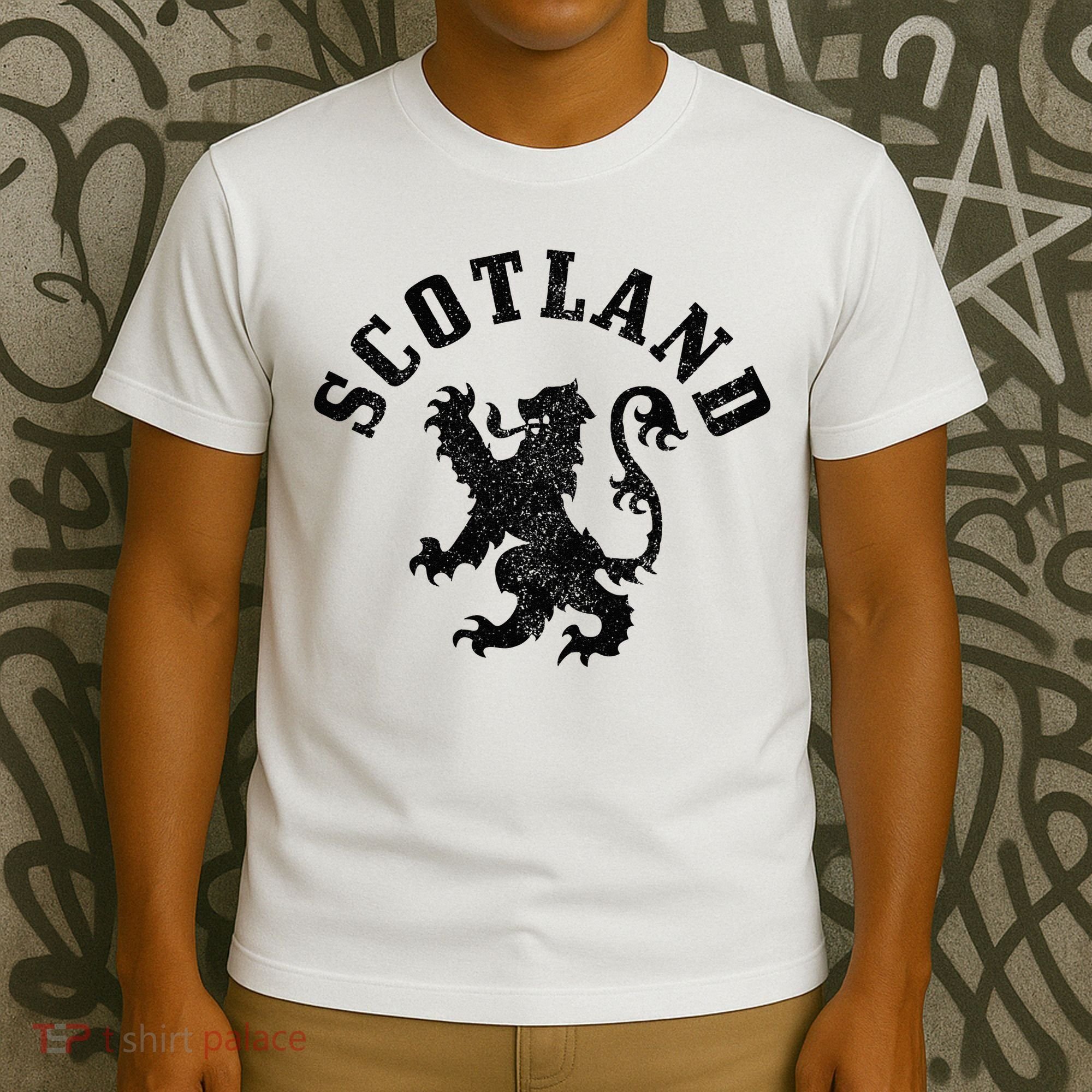 Scotland Vintage Lion Scottish Pride Gift UK T-Shirt