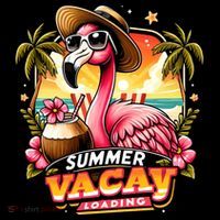 Summer Vacay Loading Hello Summer Cute Flamingo Family Trip Gift Coffee Mug thumb 5