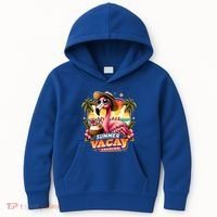 Summer Vacay Loading Hello Summer Cute Flamingo Family Trip Gift Kids Hoodie thumb 0