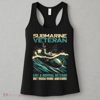 Submarine Veteran Like Normal Veteran But Much More Awesome Women's Tank Top thumb 3