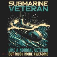 Submarine Veteran Like Normal Veteran But Much More Awesome Hat thumb 2