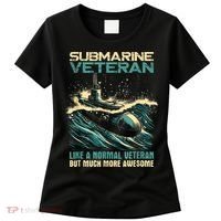 Submarine Veteran Like Normal Veteran But Much More Awesome Women's T-Shirt thumb 0