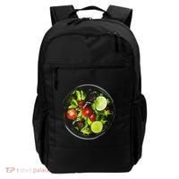 Saladkit Vegetable Motif Illustration Salad Kit Backpack thumb 0