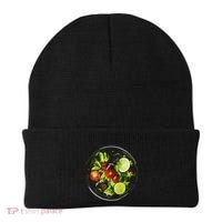 Saladkit Vegetable Motif Illustration Salad Kit Beanie thumb 0