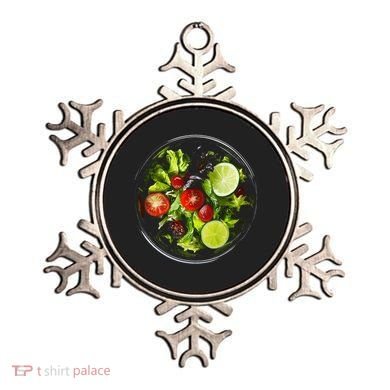 Saladkit Vegetable Motif Illustration Salad Kit Ornament