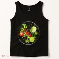 Saladkit Vegetable Motif Illustration Salad Kit Tank Top thumb 2