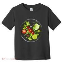 Saladkit Vegetable Motif Illustration Salad Kit Toddler T-Shirt thumb 0