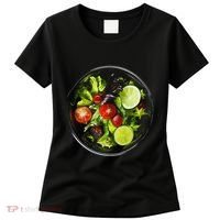 Saladkit Vegetable Motif Illustration Salad Kit Women's T-Shirt thumb 0
