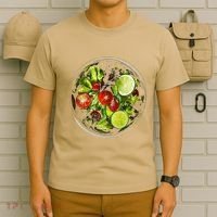 Saladkit Vegetable Motif Illustration Salad Kit T-Shirt thumb 6