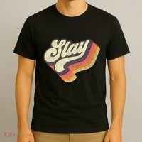 Slayinternet Viral Meme Dank Slang Vintage Style Retro T-Shirt thumb 3