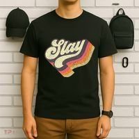 Slayinternet Viral Meme Dank Slang Vintage Style Retro T-Shirt thumb 6