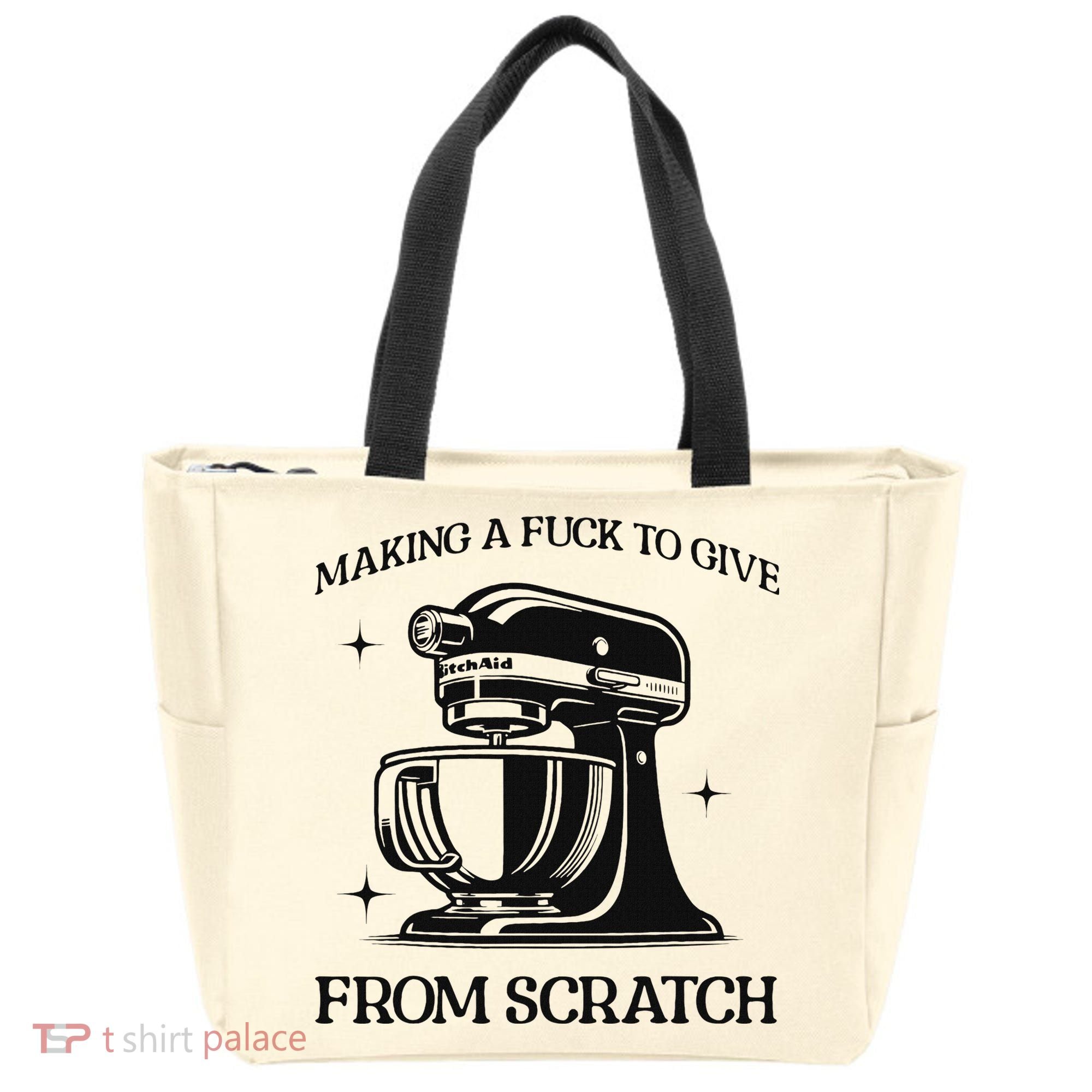 Sarcastic Vulgar Making A Fuck To Give Tote Bag